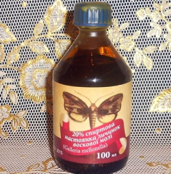 Alcohol tincture of wax moth